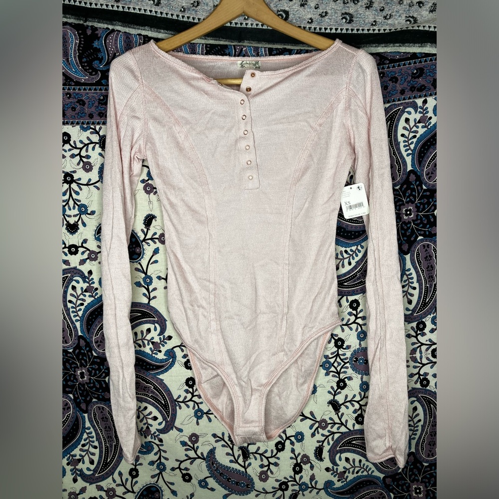 Free People Intimately Sloane Bodysuit NWT